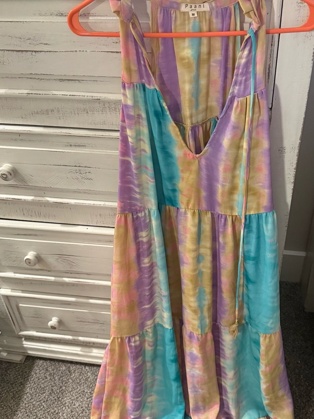 Paani tye dye dress